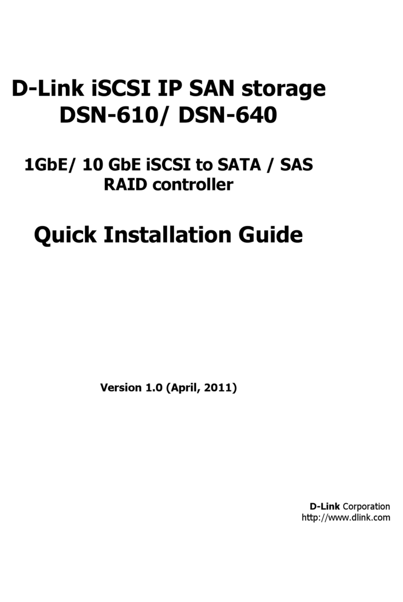 D-Link DSN-610 User manual