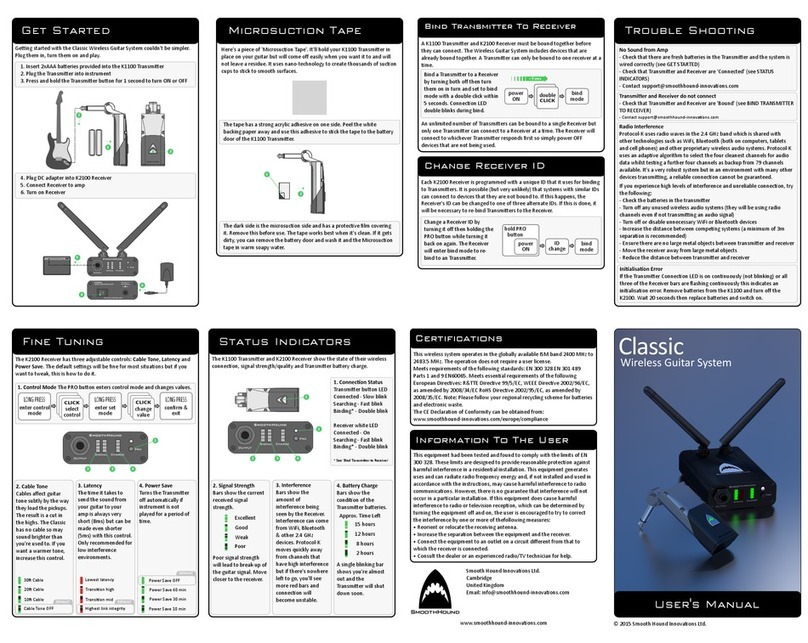 Smooth Hound Innovations Ltd. Classic user manual