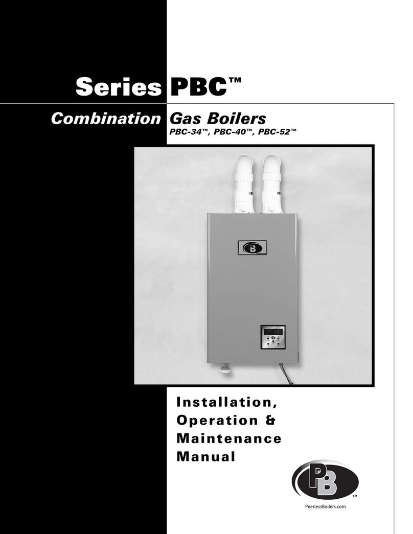 PeerlessBoilers PBC-40 Instruction manual