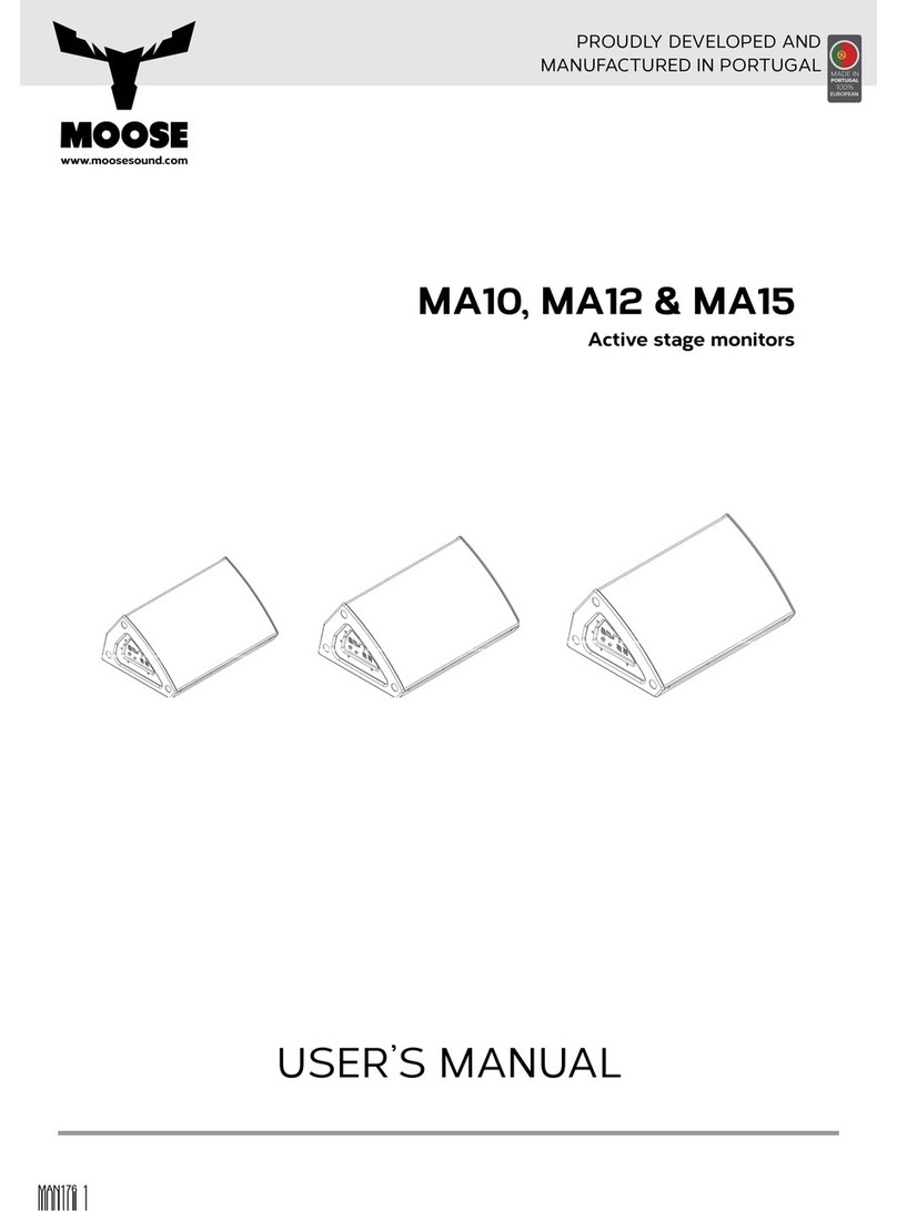 MOOSE MA10 User manual