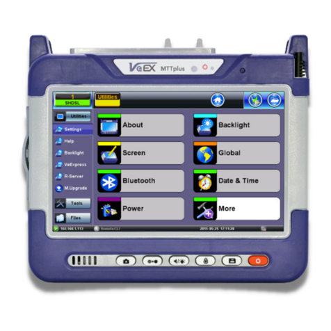 VeEX FX150 User manual