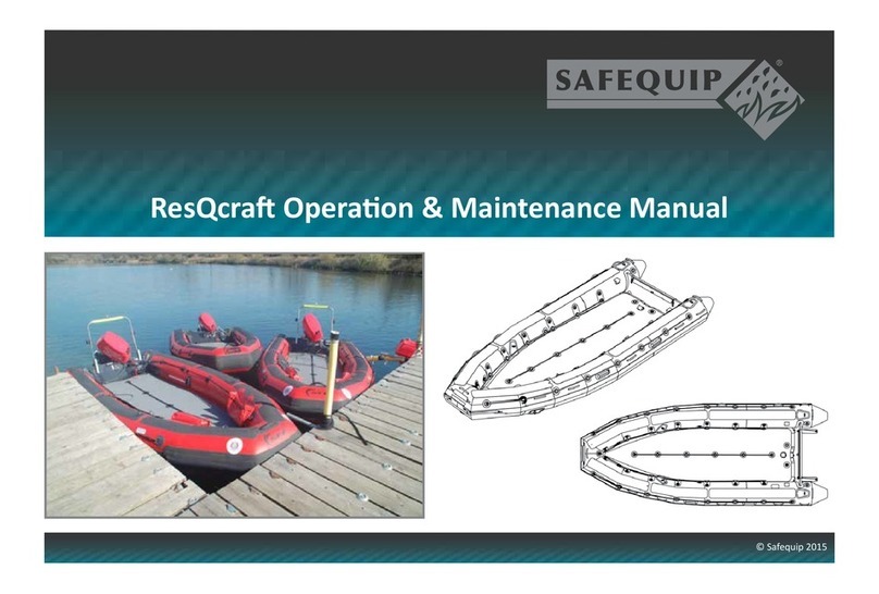 SAFEQUIP ResQcraf 380 Operation & maintenance manual