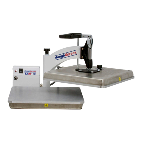 DOUGHXPRESS TXM-15CP owner's manual
