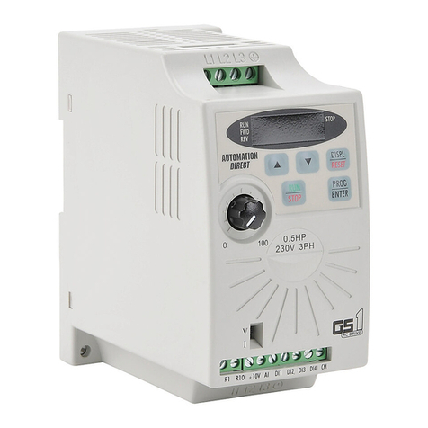 Automationdirect.com GS1-10P2 user manual