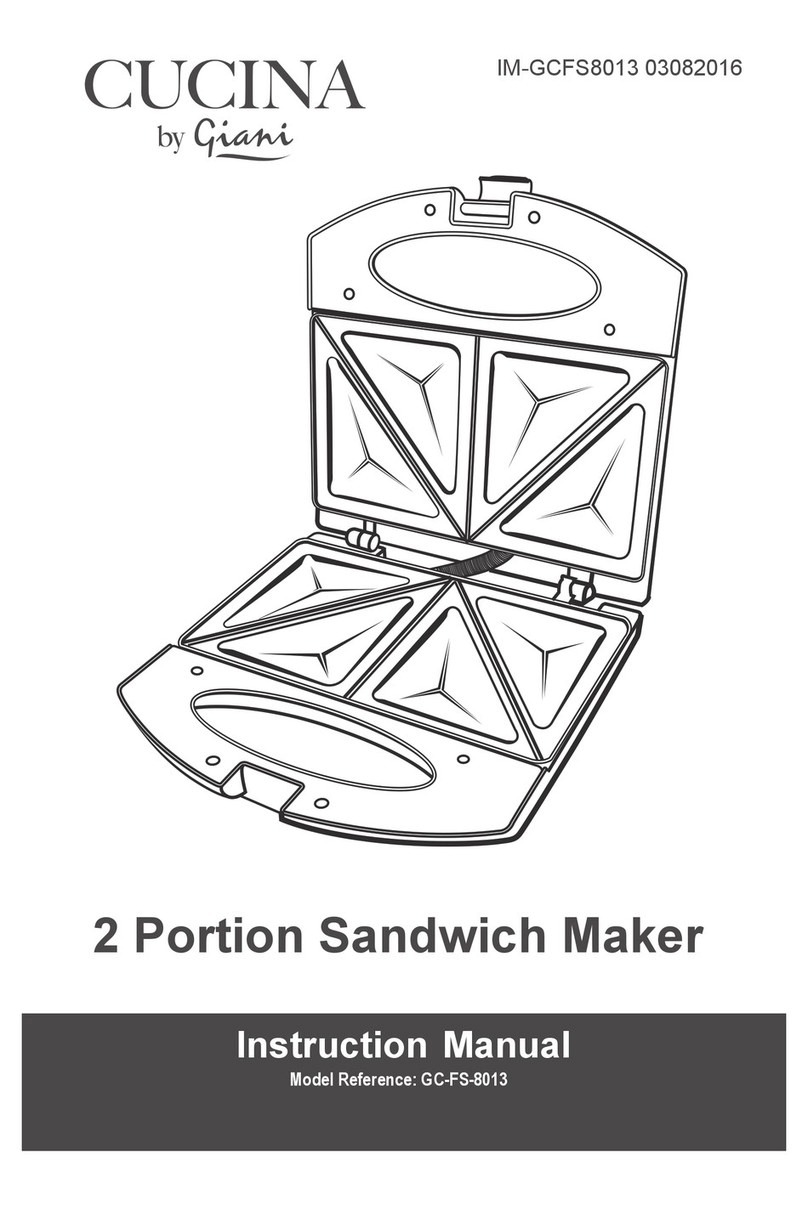 Cucina GC-FS-8013 instruction manual