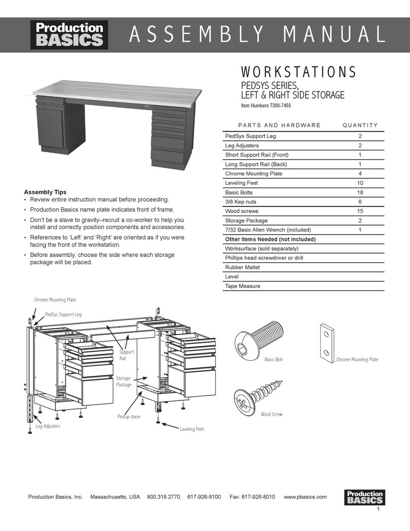 Production Basics 7301 User manual