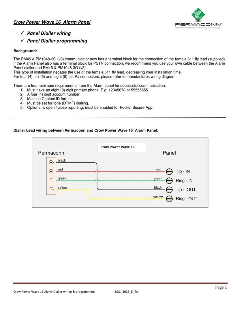 Permaconn Crow Power Wave 16 User manual