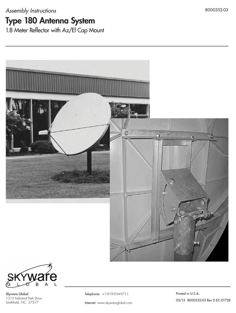 Skyware Global 180 Assembly instructions Skyware Global 180 Assembly instructions