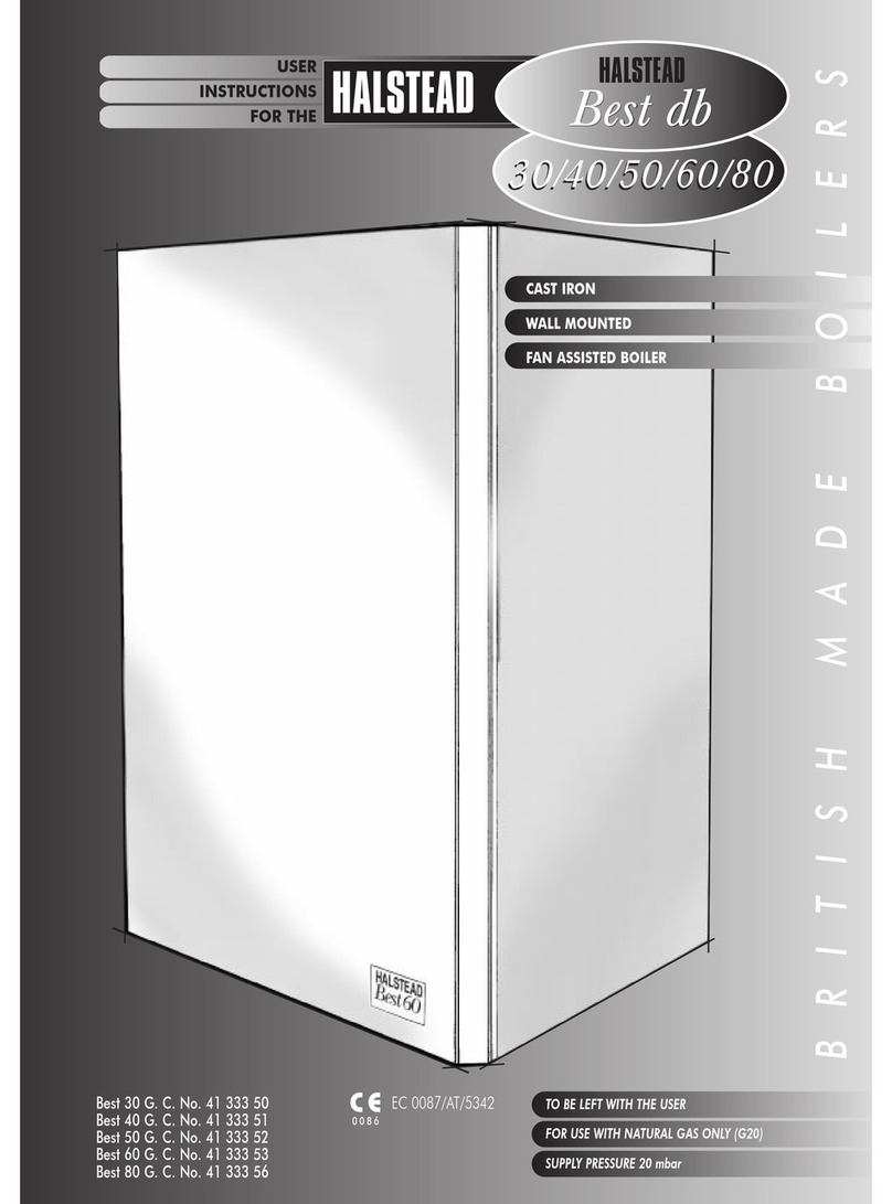 Halstead Best db 30 User manual Halstead Best db 30 User manual