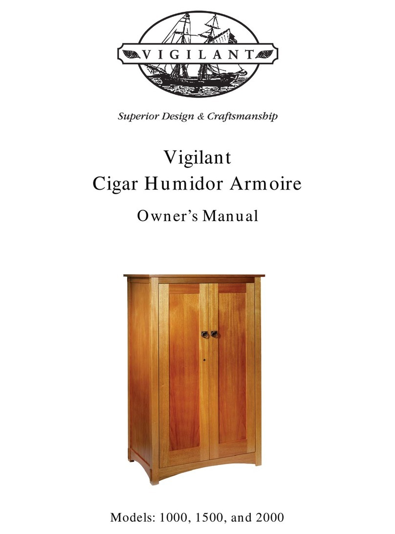 Vigilant Armoire 1000 User manual