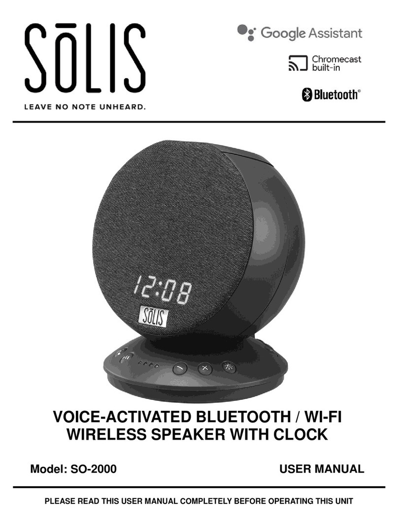 SOLIS SO-2000 user manual