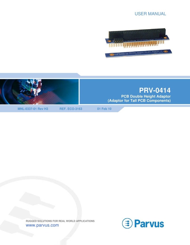 Parvus PRV-0414 User manual