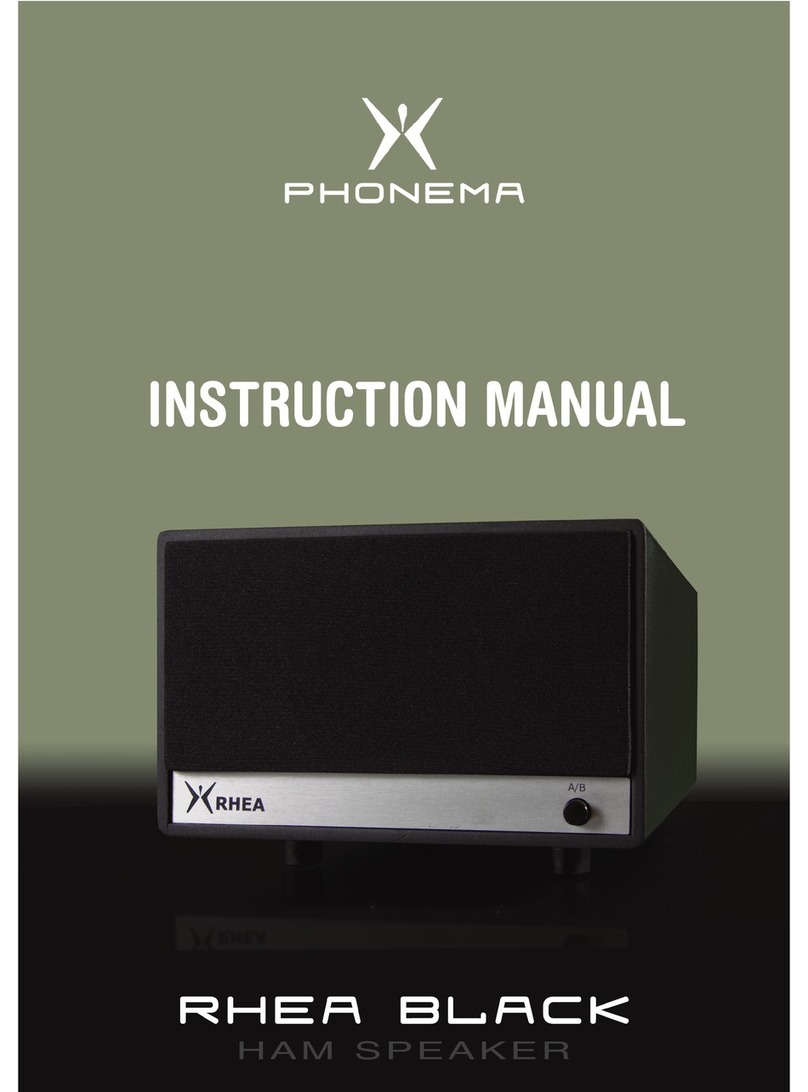 Phonema Rhea Black instruction manual
