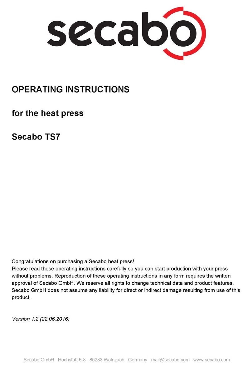 Secabo TS7 User manual Secabo TS7 User manual