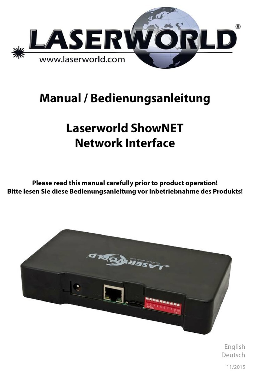Laserworld ShowNET manual