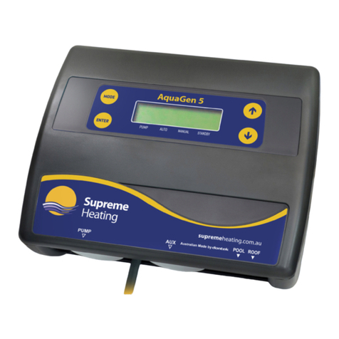 Supreme Heating AquaGen 5 user manual