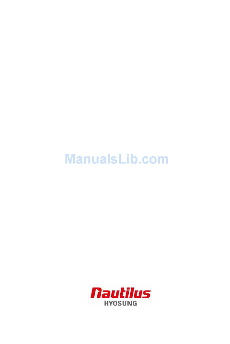 Nautilus NH-1800 Operator's manual