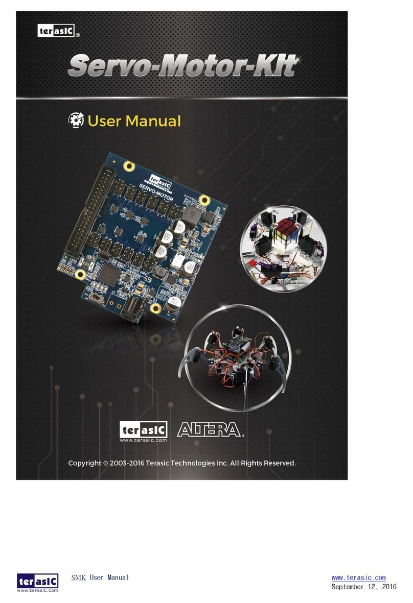 Terasic Servo Motor Kit user manual