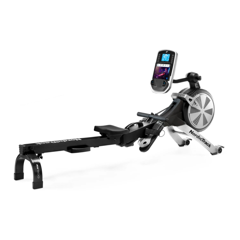 NordicTrack RW500 user manual
