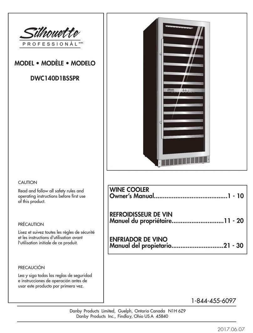 Silhouette DWC140D1BSSPR User manual