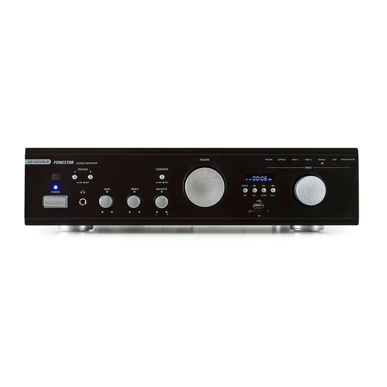 FONESTAR AS-160WRUB User manual