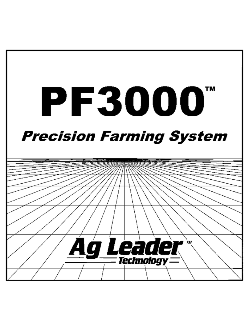 Ag Leader Technology PF3000 User manual