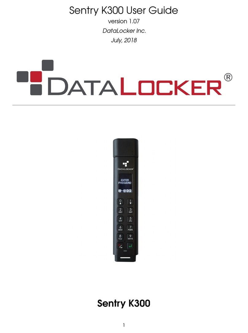 DataLocker Sentry K300 User manual