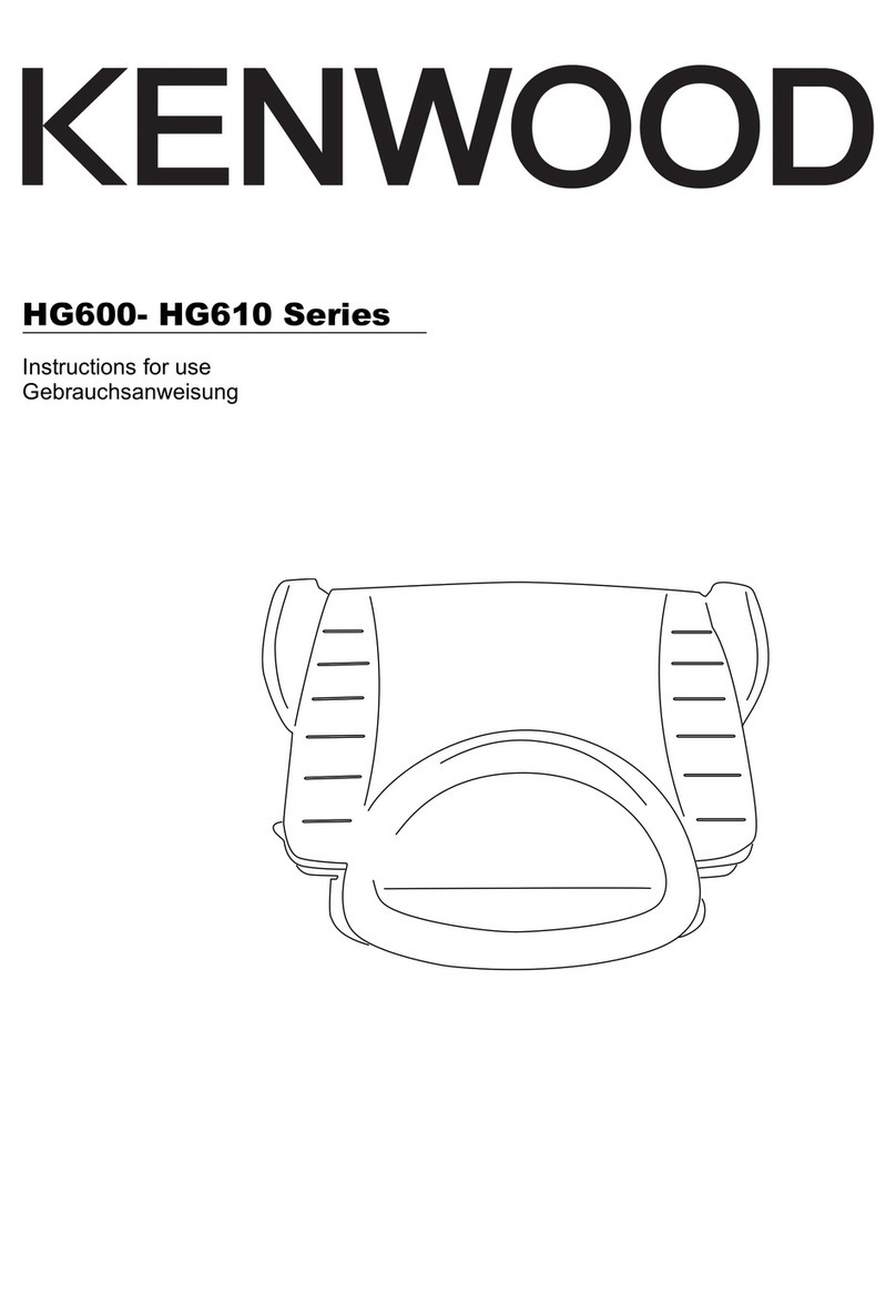 Kenwood HG600 Series User manual