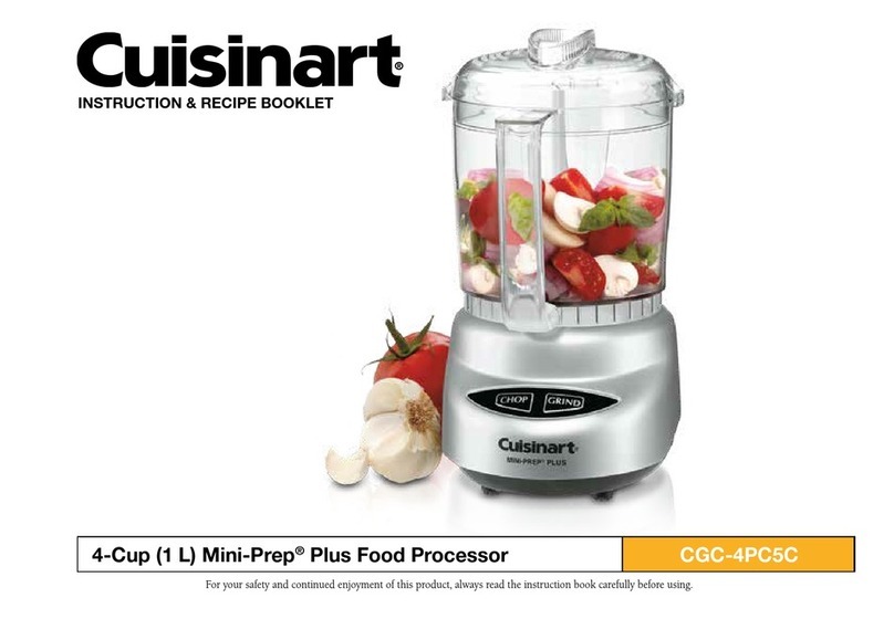 Cuisinart CGC-4PC5C Operational manual