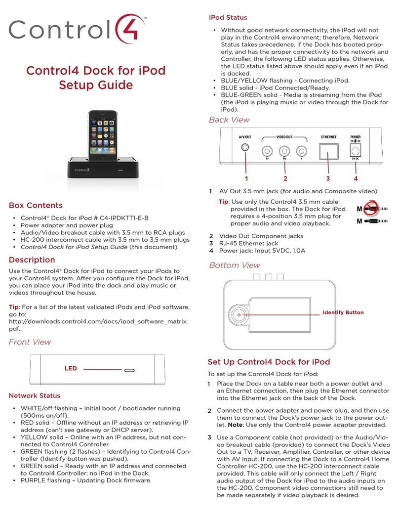Contro l4 C4-IPDKTT1-E-B Setup guide