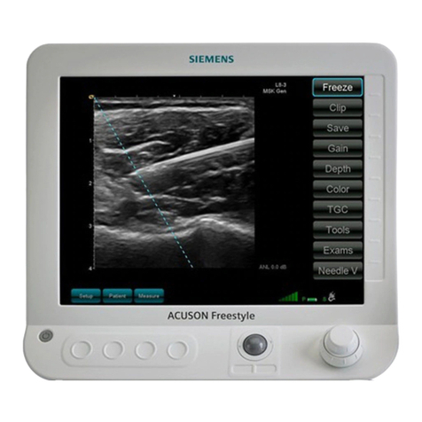 Siemens ACUSON Freestyle User manual