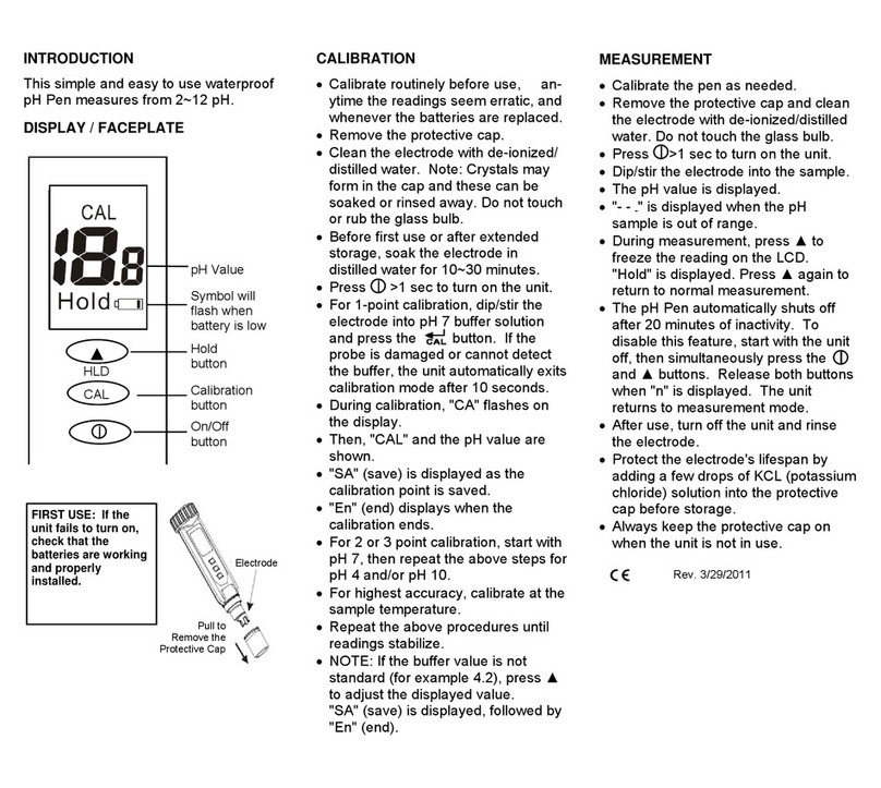 Sper scientific 850050 user manual Sper scientific 850050 user manual