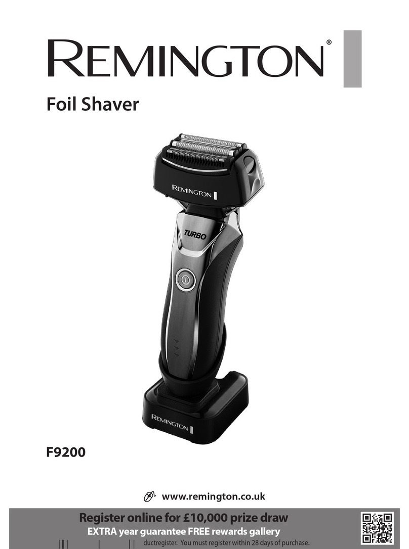 Remington F9200 User manuals