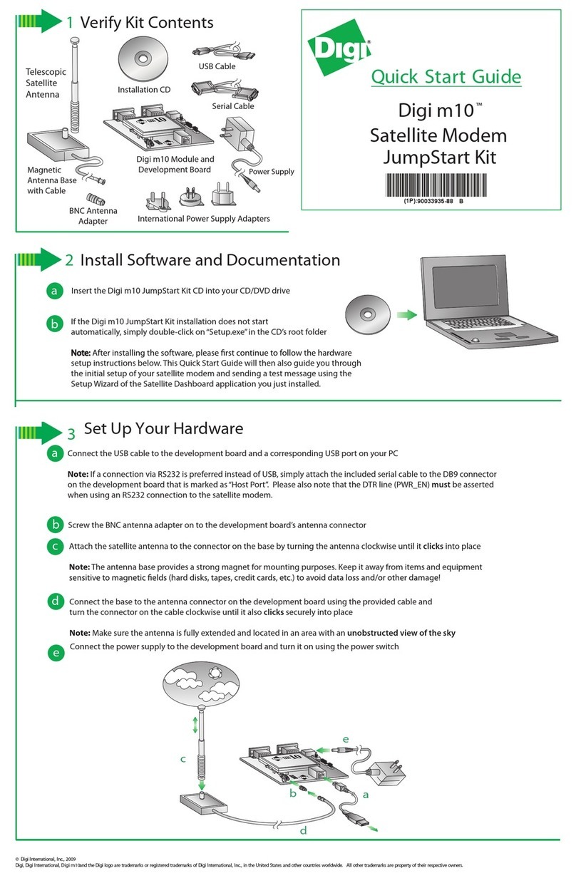 Digi M10 Technical overview and quick start guide