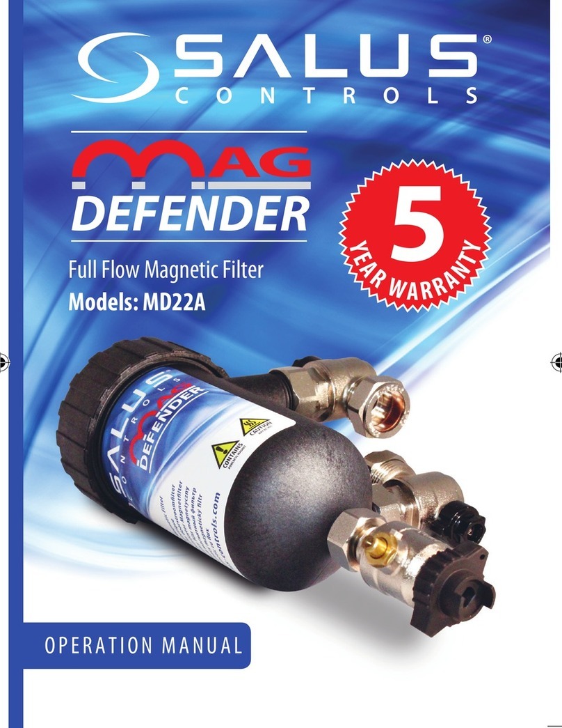 Salus MD22A Operation manuals