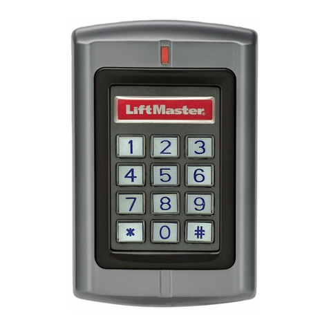 Chamberlain KPR2000 Installation setup manual