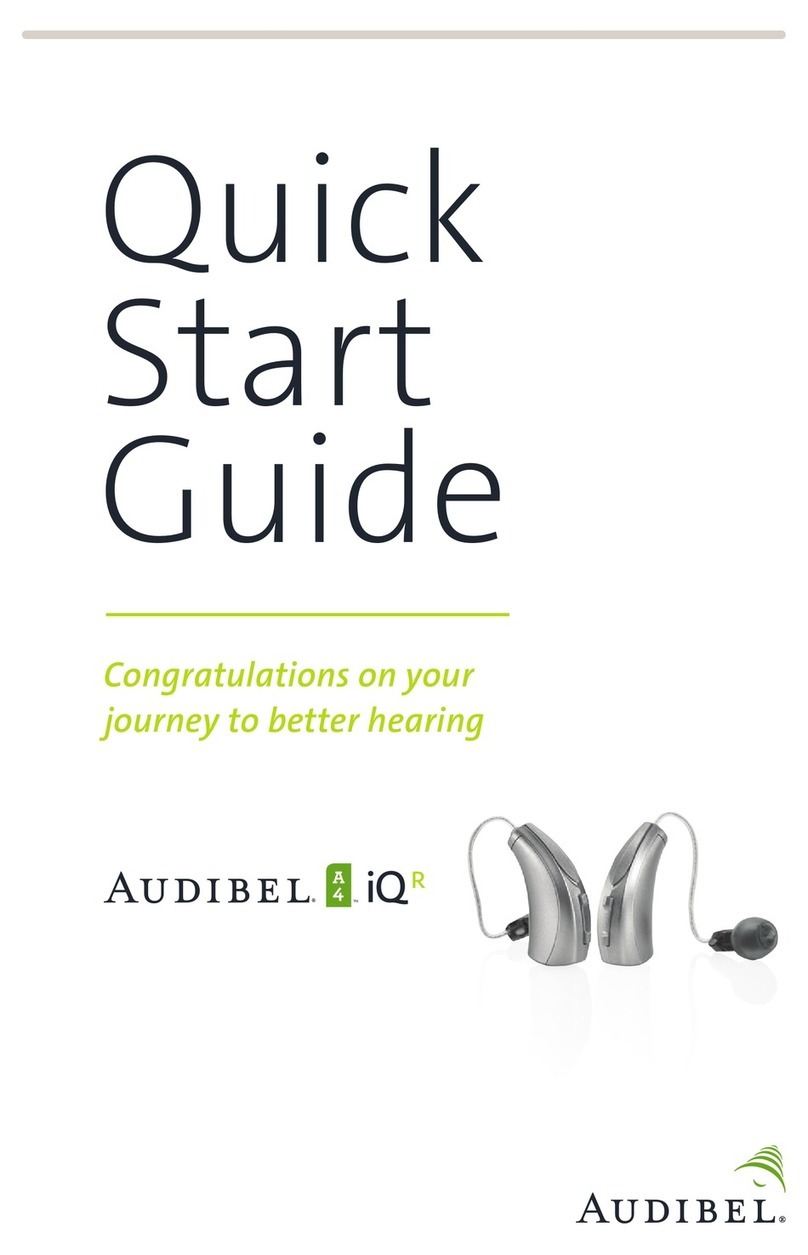 Audibel A4 iQ R quick start guide