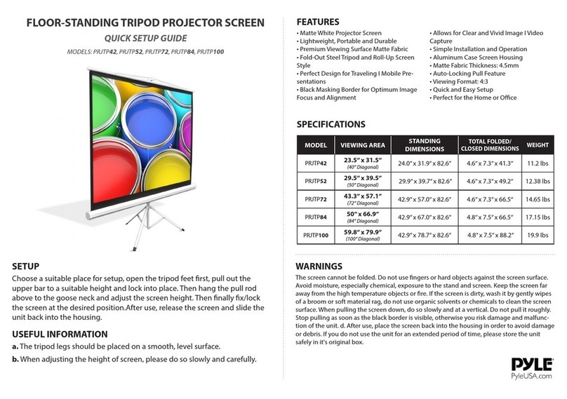 Pyle PRJTP42 Owner's manual