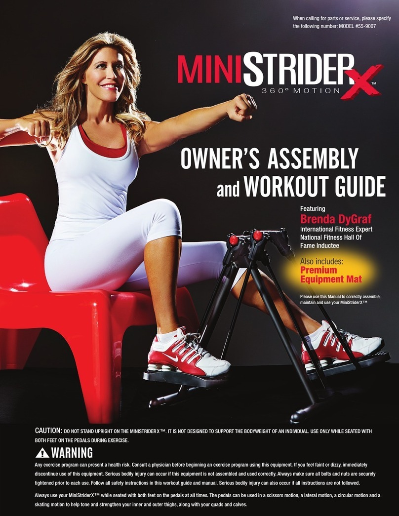 Stamina MiniStriderX User manual