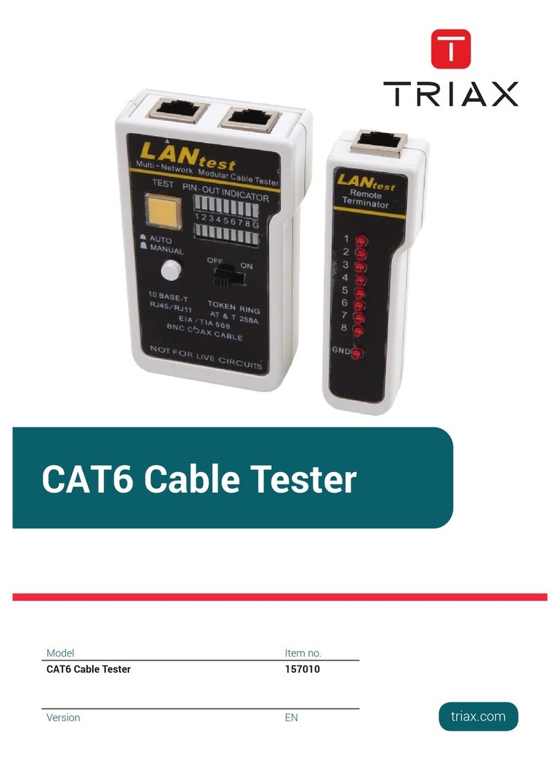Triax CAT6 manual