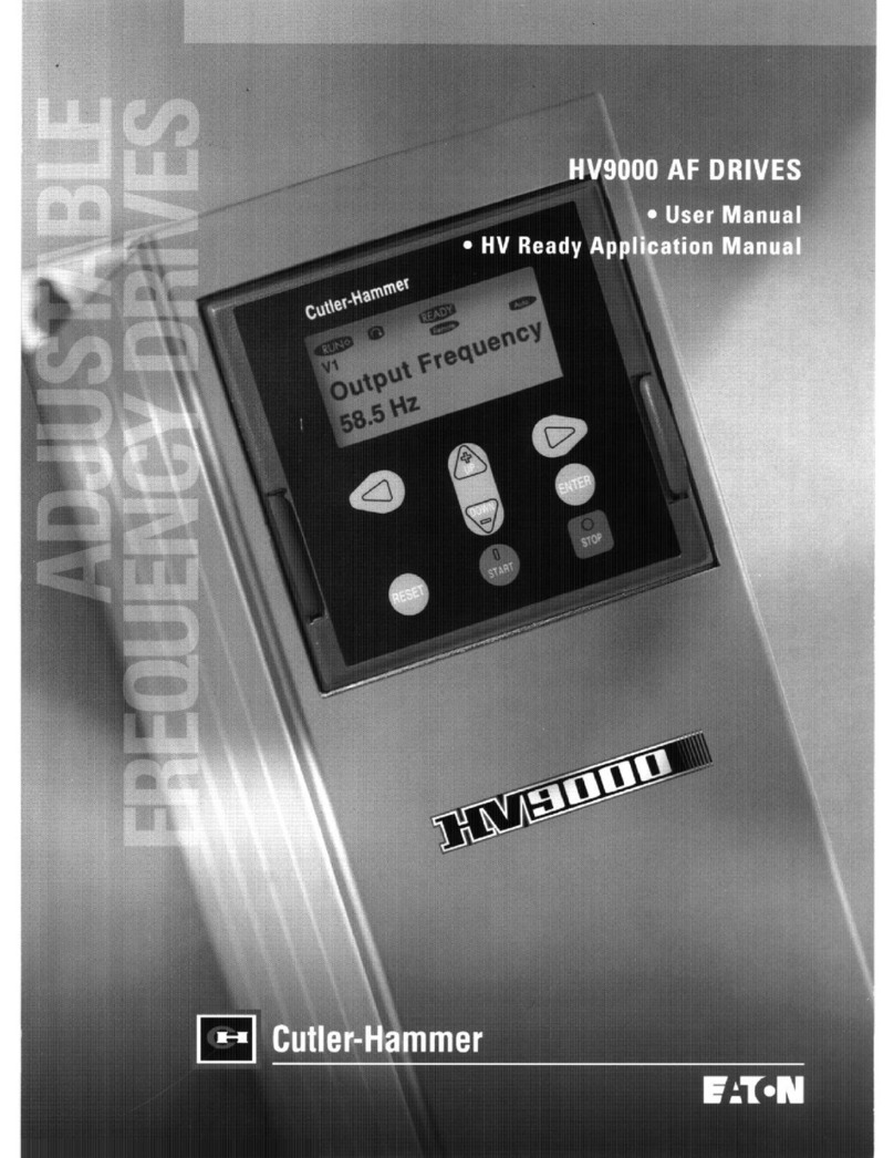 Cutler-Hammer HV9F10AC-2M0B008 user manual