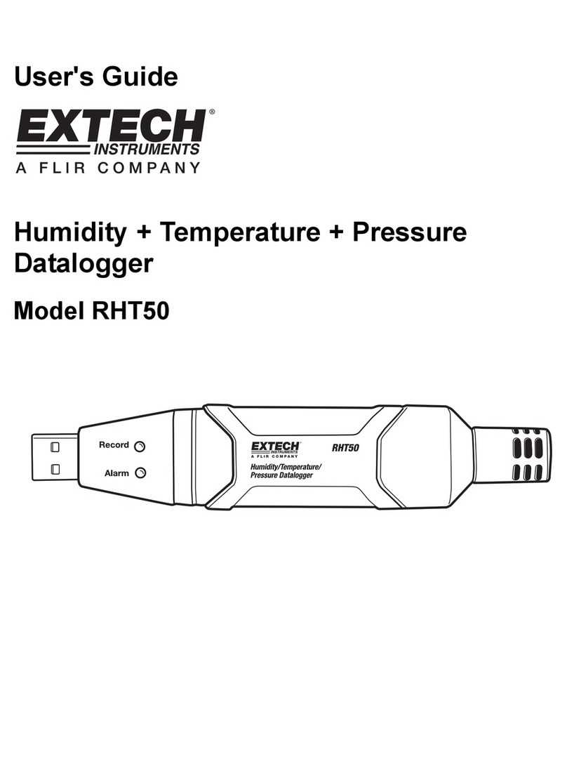 Extech Instruments RHT50 User manual