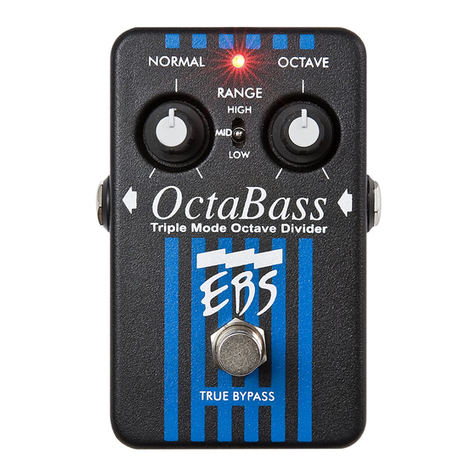 EBS Octabass User manual