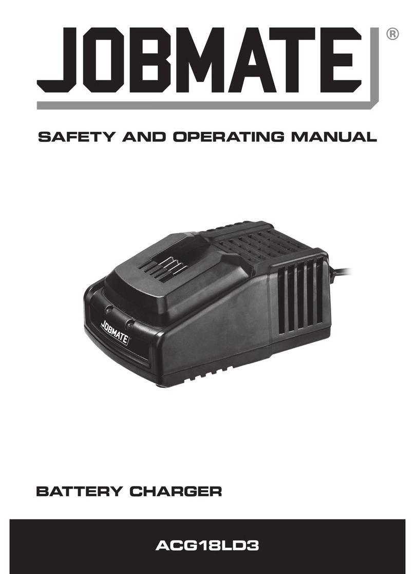 jobmate ACG18LD3 Safety and operating manual