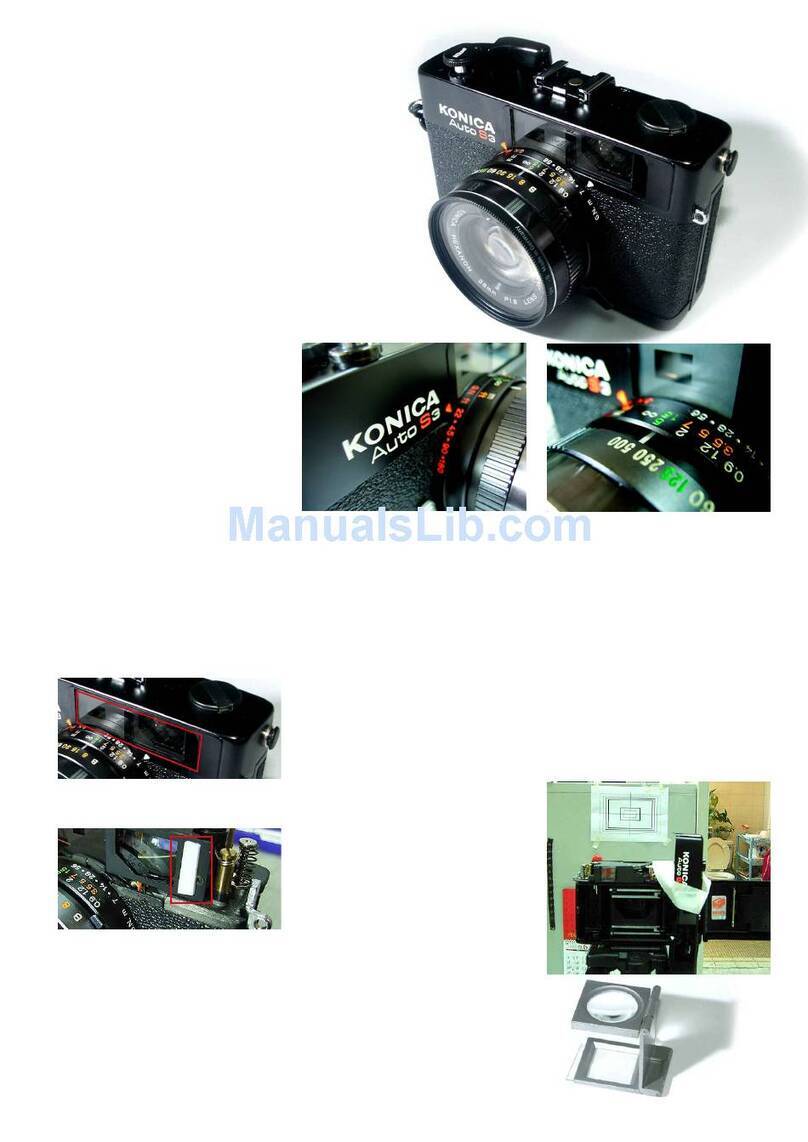 Konica Minolta S3 User manual