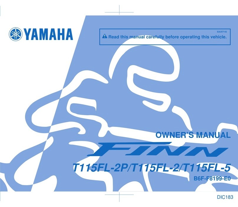 Yamaha T115FL-2P owner's manual