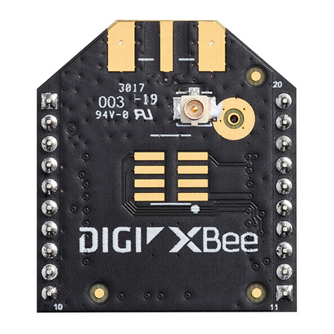 Digi XBee3 DigiMesh 2.4 User manual