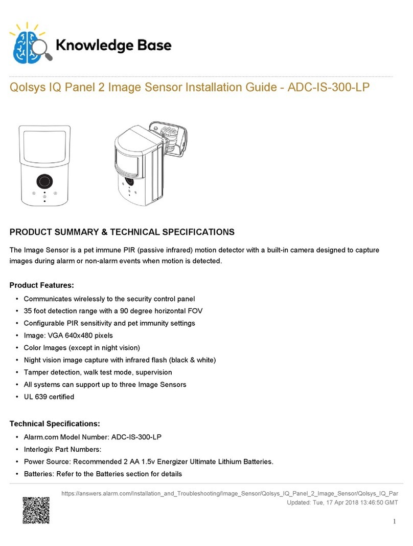 QOLSYS ADC-IS-300-LP installation guide