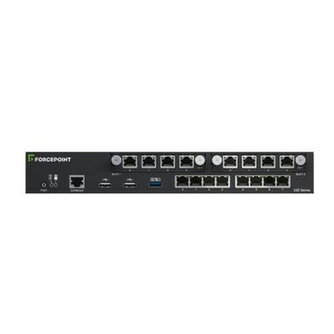 Forcepoint 330 Series Installation instructions Forcepoint 330 Series Installation instructions
