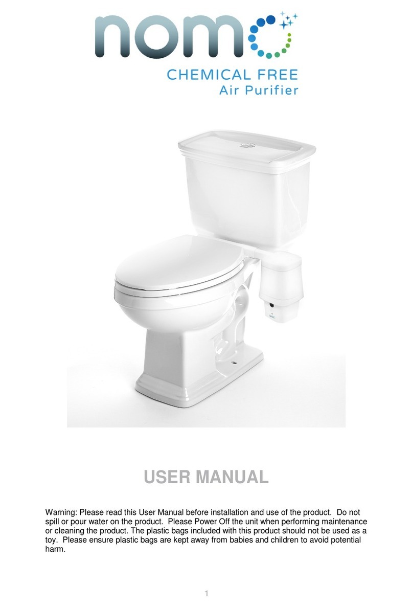 No More Odor NoMo user manual